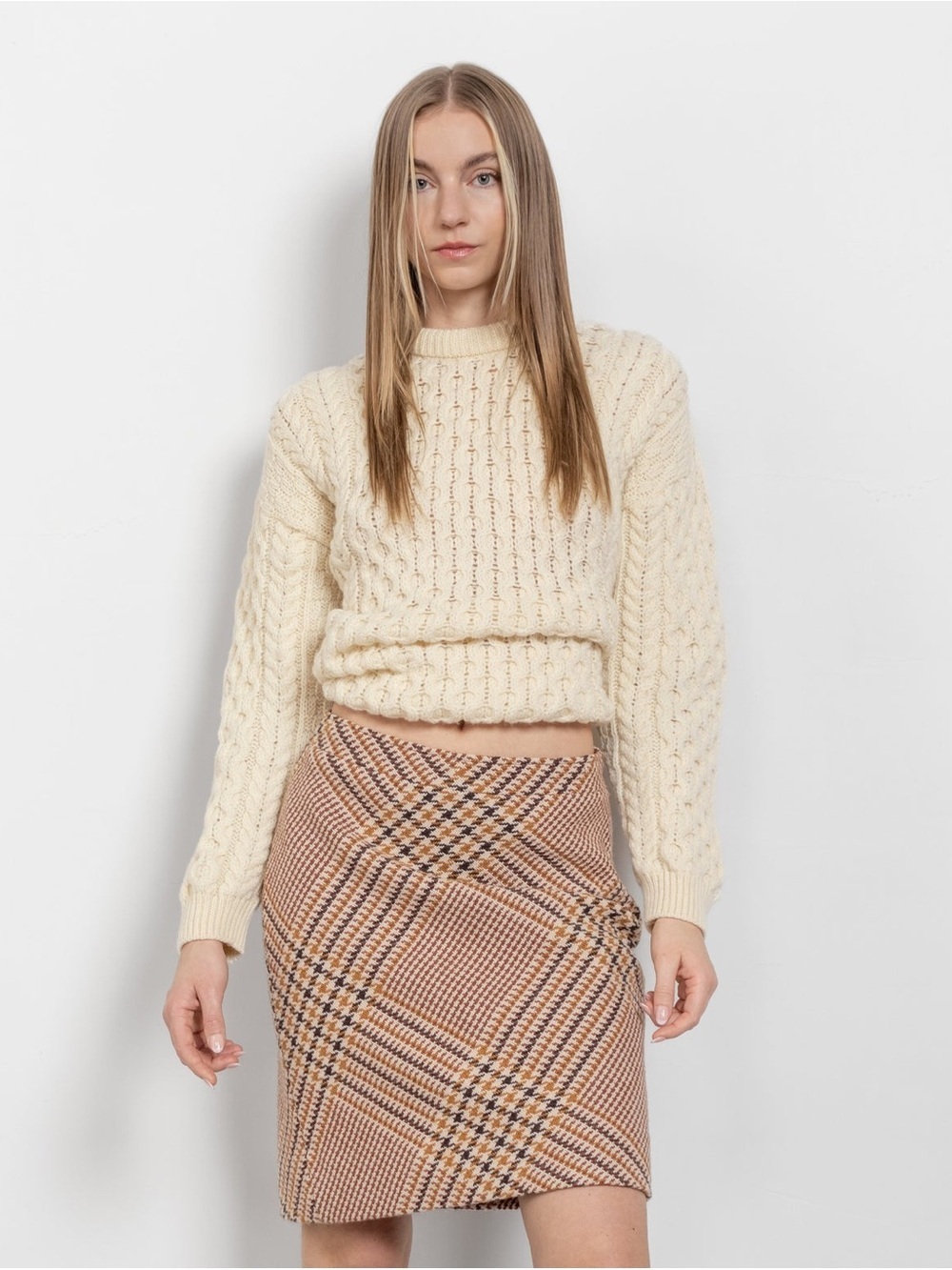 Vintage Tory Burch Jasmine Wool Pencil Skirt - Picture 4 of 11
